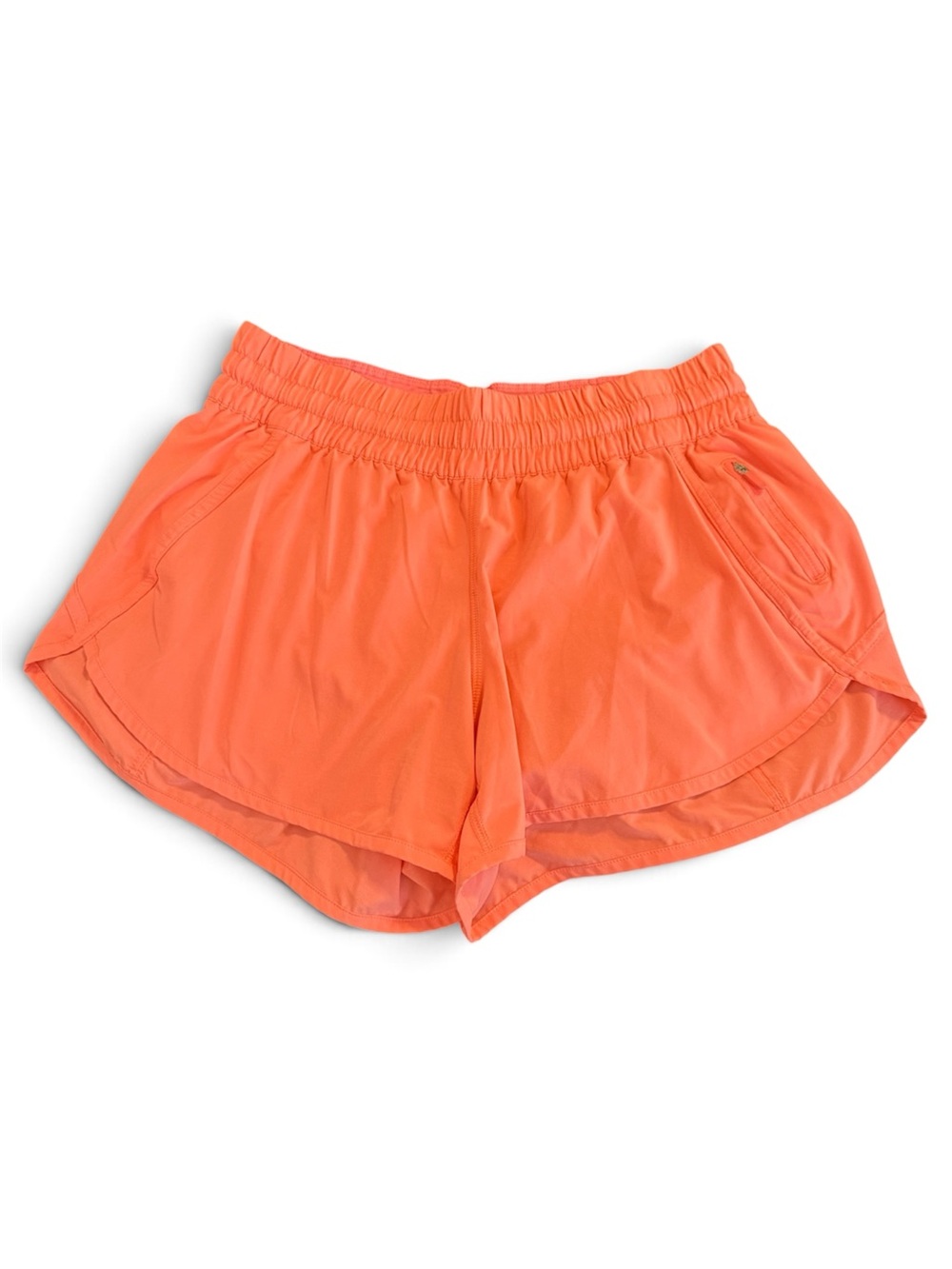 Lululemon Coral Colored Active Running Shorts